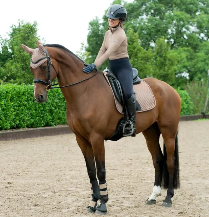 Hy Sport Active Brushing Boots - Desert Sand-1